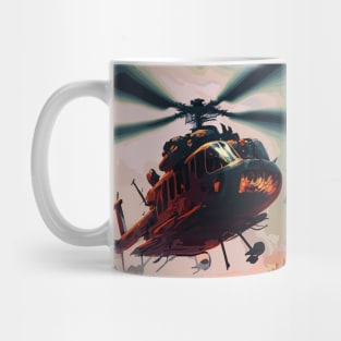 Fasbytes Aviation helicopter born to fly Mug